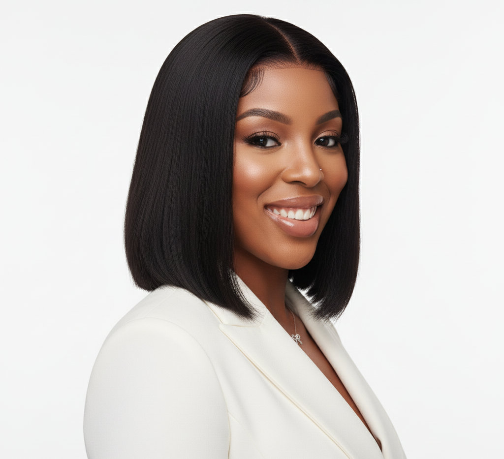 2x6 Straight Bob Wig - Sleek, Chic, & Ready-to-Wear